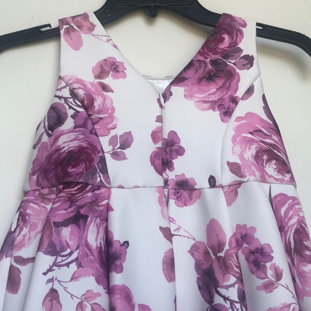 Monsoon Girls Floral A line Pleated Party Dress - Picture 5 of 5